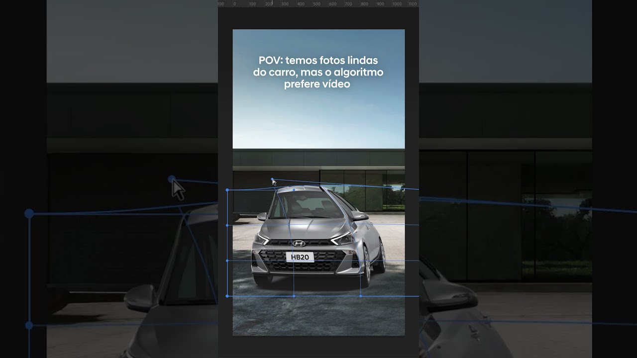 POV: temos fotos incríveis de carros, mas o algoritmo prefere vídeo.
