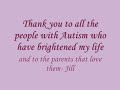 Mother's view on Autism