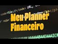 Meu Planner Financeiro