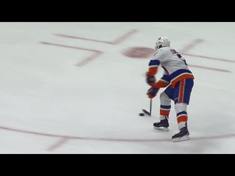 Video: Eberle scores after Greiss makes sprawling save, gives Islanders commanding lead