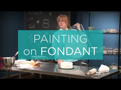 how to paint lv logo on cake