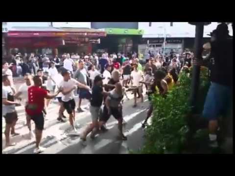 Huge Brawl Breaks Out In The Streets Of Sydney After UFC Fight