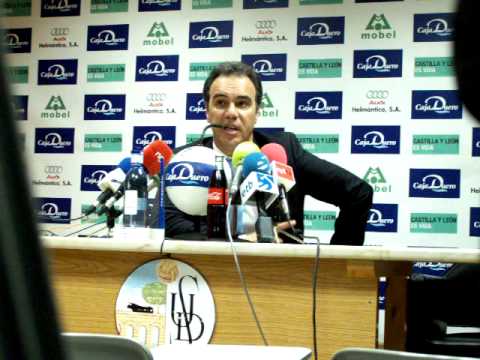 Rueda de prensa de Mart&iacute;n Lasarte