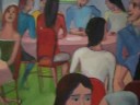Raunion Social , paintings by Diego Manuel