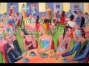 Raunion Social , paintings by Diego Manuel