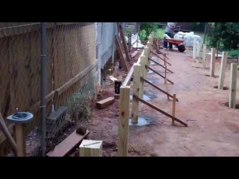  of Project 'Mega Shed' Part 3: Setting the Posts in Concrete