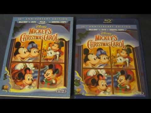 Mickey's Christmas Carol Blu-Ray 30th Anniversary Edition Unboxing Review