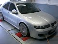 Seat Loen Cupra 1,9L TDI 110KW bei A&A Tuning auf dem Prüfstand Ausgangsmessung
