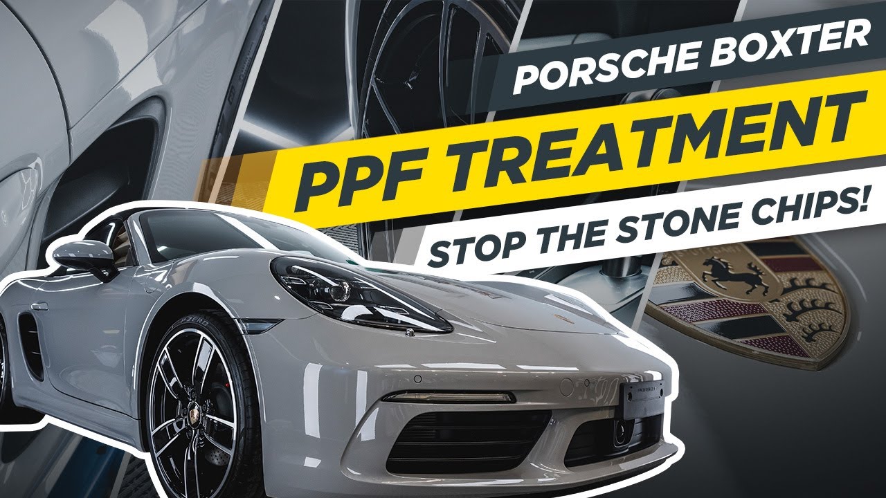 Paint Protection Film On A Porsche Boxter - Stop The Road Rash!