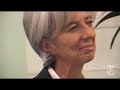 christine lagarde, france's finance minister, discusses the global recession.
