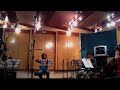in studio with a Pablo Agri String Quartet