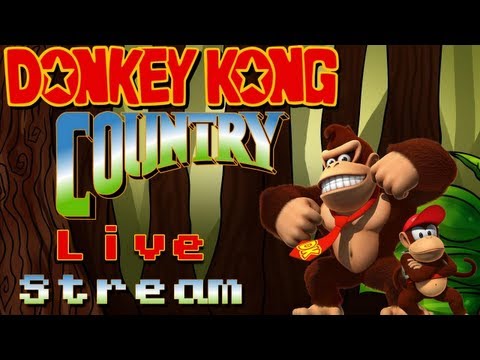 Donkey Kong Country Returns 3DS - Donkey Kong Country (101% Live Stream)