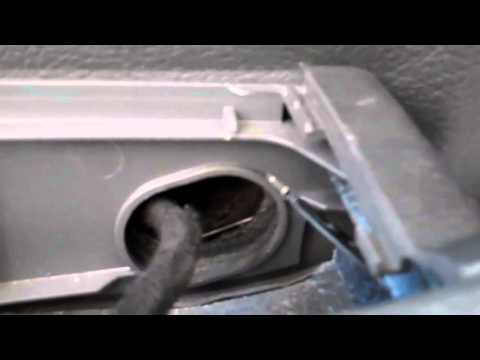 Remove Audi A6 drivers master power window control switch