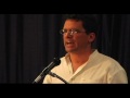 The author James Workman presents his book 