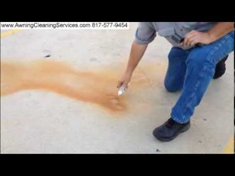 how to dissolve rust stains