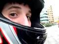 Gallo en moto