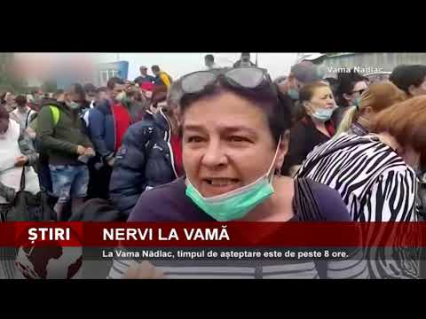 Aglomerație de coșmar, la Vama Nădlac și în alte vămi