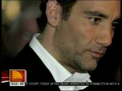 Clive Owen on the 'Today Show'
