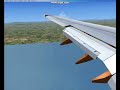 FSX Inverness Airport Landing