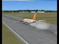 FSX Inverness Airport Landing FSX Inverness Airport Landing