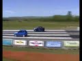 FWD Mitsubishi Mirage Drag Battle