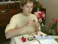 How to Make Flower Arrangements for Weddings : Part 1: How to Make a Mini Rose Wedding Corsage