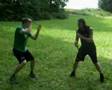 Light contact dagger sparring