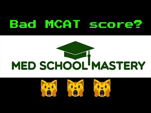 Bad MCAT score?