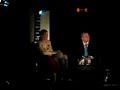 live at the edinburgh film festival, a-lister charlize theron during an interview.