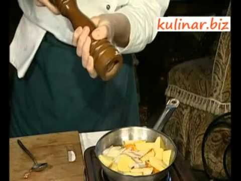 Кулинарный рецепт приготовления: Цыпленка в сметане