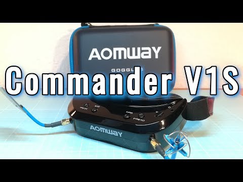 The most beautiful FPV goggle! Aomway Commander V1S