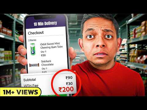 10-Minute Delivery apps are fooling YOU! 🤡