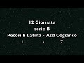 Pecorilli Latina - Asd Cogianco 1 - 7