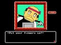 starting over again! but not really. then an evil maze that i cheat through by looking up a map. plus: the first fight in the game!!! who loves the combat system... yeah, its like that. i think it might be impossible to die, you just win slower.