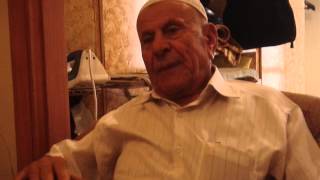 1-مقابلة تاريخ شفوي للنكبة الفلسطينية مع محمد حسين ابو حسان من قرية سعسع المغتصبه - صفد
