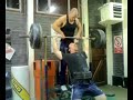 Richard Lewis 127.5kg Military Press Richard Lewis 127.5kg Military Press
