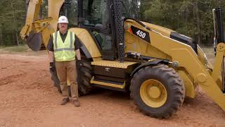 Learn the location of your Cat® backhoe loader's batteries.