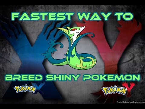 how to breed shiny pokemon x and y