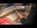 Making handmade soap from natural and organic ingredients (soap making process)