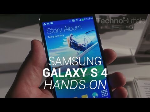 technobuffalo - Samsung Galaxy S 4 Hands On Samsung just wrapped up its massive press conference in New York City's Radio City Music Hall and, well, it was exciting to say t...