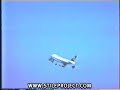 Choque de un  avión Radio Control
