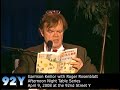 Garrison Keillor reads Pontoon at the 92nd Street Y