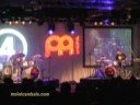 ralf gustke and wolfgang haffner played together at the meinl drum festival 2007