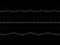 so, idecided to take a look at all the separate channels of some chiptune music at once. thought it might look cool, since those waveforms are usually so pretty. i quickly put together a script to create this and other videos. this time, i decided to try a different platform, so i picked the nintendo entertainment system. here's one of tracks from the game 