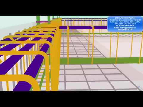 Tekla BIM cho nhà dân