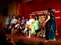 the jan intake students during their farewell dinner donning traditional clothes .from left : Kohe (japan) in a batik shirt ; Arne (germany), musleum (germany), Stefan (iceland), Taiki (japan) and Lars (germany) in baju melayu ; Monika (australia) in a baju kurung ; Naya (greenland) in a sari ; the two japanese girls in their yukatas chihiro and nao ; honoka (japan) in a sari and rachael (afs mas) in a punjabi suit.considering that they only learned this dance a few hours before the actual dinner, I'd say that they did pretty well. And of course, Taiki dropping his sampin was hilarious.congrats guys!