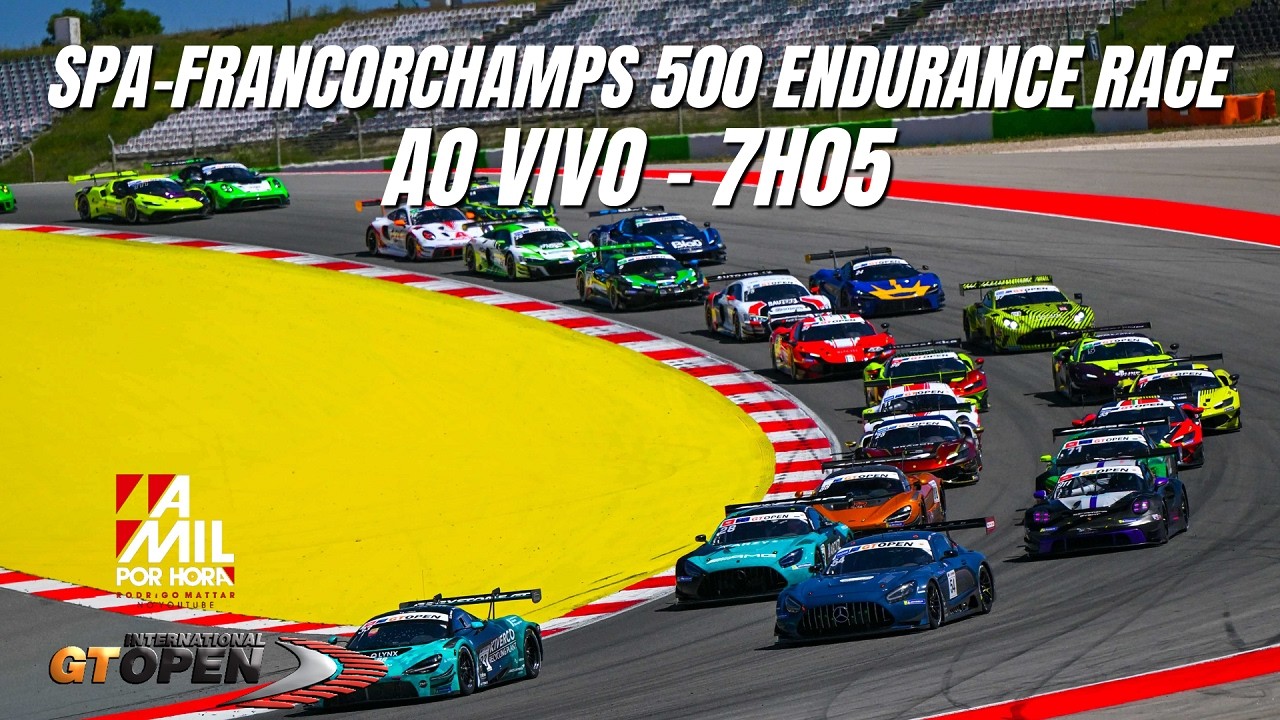 🟣INTERNATIONAL GT OPEN 2026 | SPA-FRANCORCHAMPS 500 ENDURANCE RACE | AO VIVO E COM IMAGENS