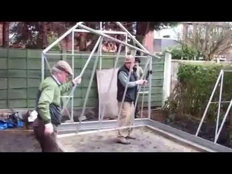 Greenhouse frame complete !