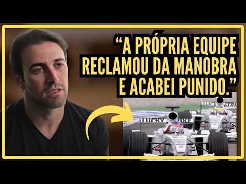 "Fica sentado lá enquanto o Villeneuve vai classificar."