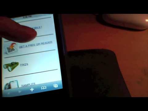 SmartPhoneTour.com Downloading I-Nigma QR Barcode Reader